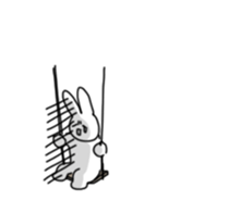 Emotional Rabbit! sticker #14580340