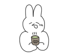 Emotional Rabbit! sticker #14580341