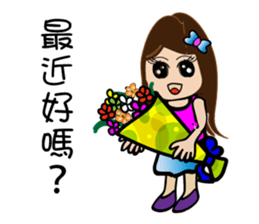 Gigi girl sticker #14580748