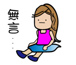 Gigi girl sticker #14580749