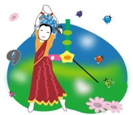 One World Family Clock sticker #14581014