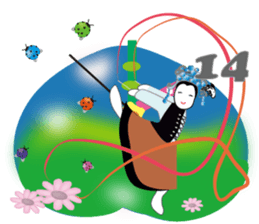 One World Family Clock sticker #14581019