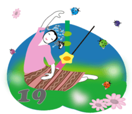 One World Family Clock sticker #14581024