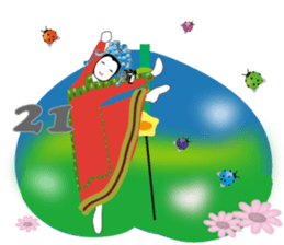 One World Family Clock sticker #14581026