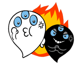 TWIN OBAKE sticker #14581100