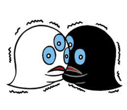 TWIN OBAKE sticker #14581101