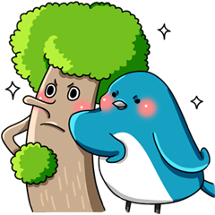 Blue Bird & Tree