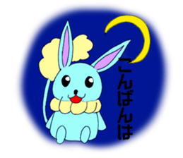 In the style of rabbit sticker #14581770