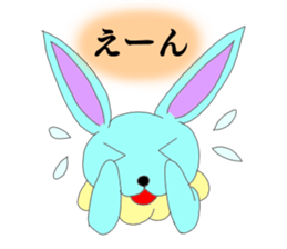 In the style of rabbit sticker #14581777