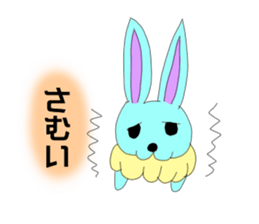 In the style of rabbit sticker #14581788