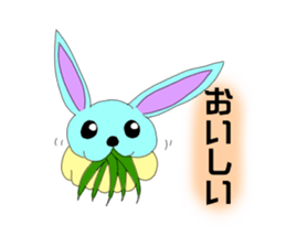 In the style of rabbit sticker #14581793