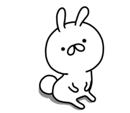 Azato kawaii Rabitts Part2 in Japanese sticker #14582376