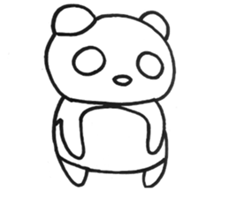 Panda of Yu-- sticker #14583523