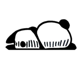 Panda of Yu-- sticker #14583546