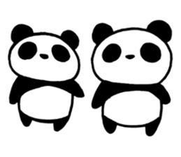 Panda of Yu-- sticker #14583556