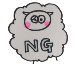 Honorific Sheep sticker #14583900