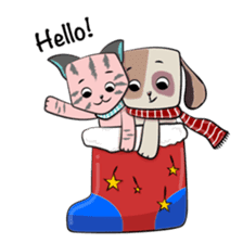 Bubu and Charley Winter Adventures sticker #14583926