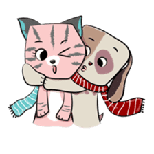 Bubu and Charley Winter Adventures sticker #14583927