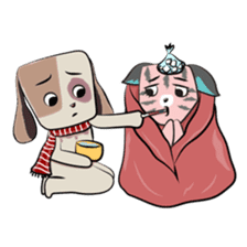 Bubu and Charley Winter Adventures sticker #14583936