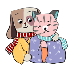 Bubu and Charley Winter Adventures sticker #14583938