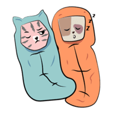 Bubu and Charley Winter Adventures sticker #14583948
