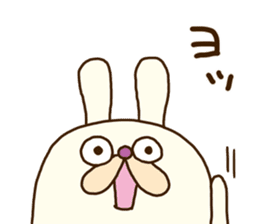 Chubby rabbit (Pukuusa) sticker #14584379