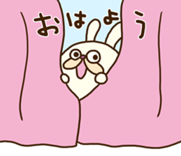Chubby rabbit (Pukuusa) sticker #14584380