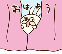 Chubby rabbit (Pukuusa) sticker #14584380