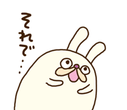Chubby rabbit (Pukuusa) sticker #14584400