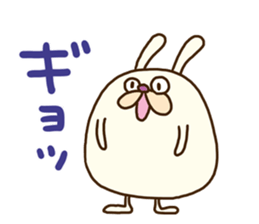 Chubby rabbit (Pukuusa) sticker #14584402