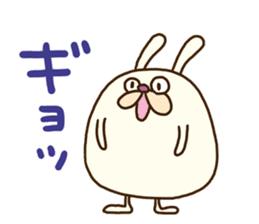 Chubby rabbit (Pukuusa) sticker #14584402