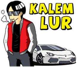 GANTENG KALEM sticker #14584886