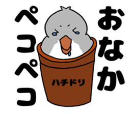 Bowl bird sticker #14585315