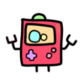 star robots sticker #14585491