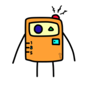 star robots sticker #14585493