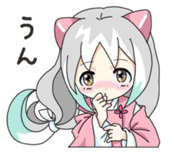 Mikomai Momo sticker #14585695