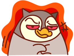 Pippo, the Roly Poly Penguin sticker #14586390