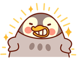 Pippo, the Roly Poly Penguin sticker #14586393