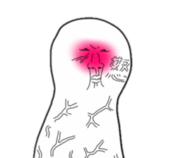 Fascinating facial series sticker #14586694