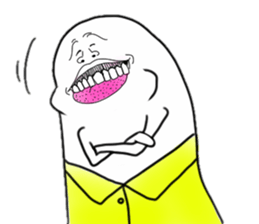 Fascinating facial series sticker #14586708