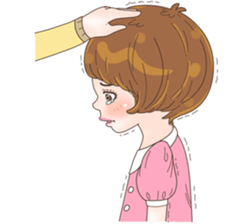 Sweet cutie couple in love (Eng) sticker #14586767