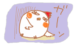 chicken named torikooooo sticker #14587058