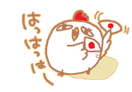 chicken named torikooooo sticker #14587072