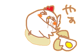 chicken named torikooooo sticker #14587082