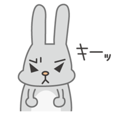 cute usakichi sticker sticker #14587364
