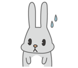 cute usakichi sticker sticker #14587366