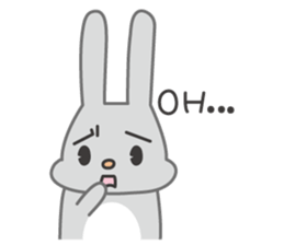 cute usakichi sticker sticker #14587367