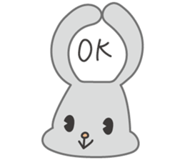 cute usakichi sticker sticker #14587374