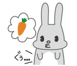 cute usakichi sticker sticker #14587378