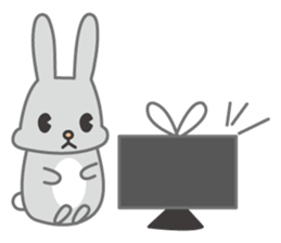 cute usakichi sticker sticker #14587380